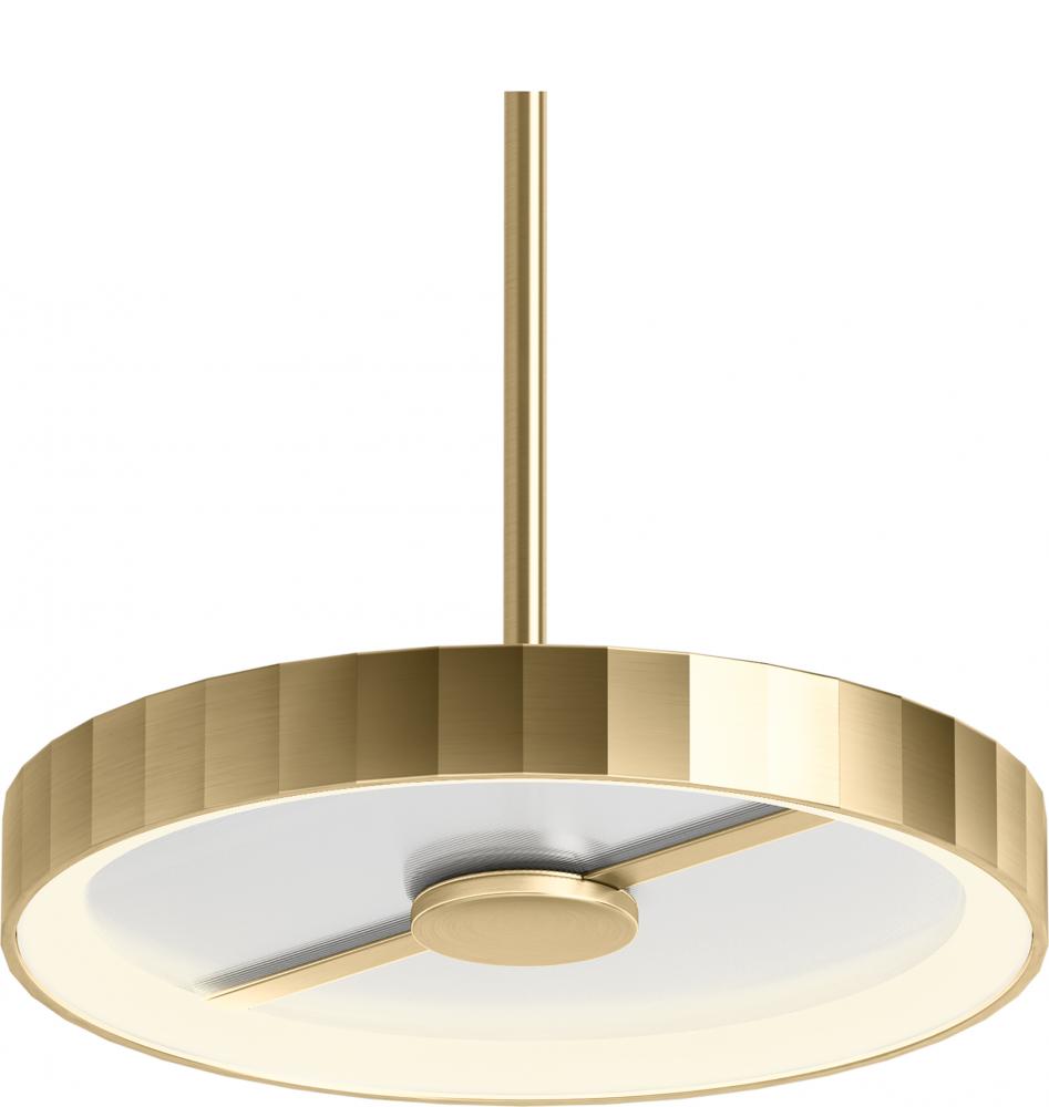 Kohler Lighting 22520-PELED-BGL Ceiling Light Fixture Traditional - Gold