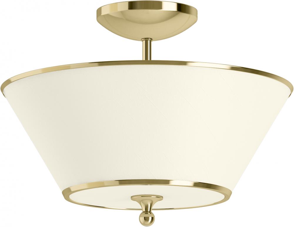 Kohler Lighting 27859-FM02-2PL Ceiling Light Fixture Traditional - Gold