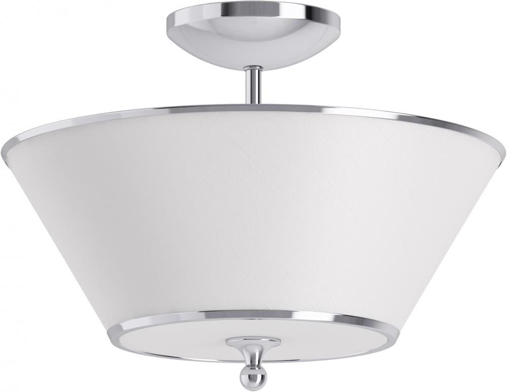 Kohler Lighting 27859-FM02-CPL Ceiling Light Fixture Traditional - Chrome