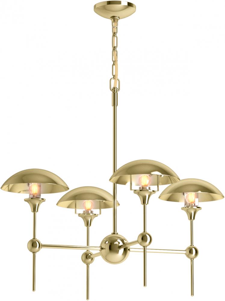 Kohler Lighting 27950-CH04-2PL Chandelier Traditional - Gold