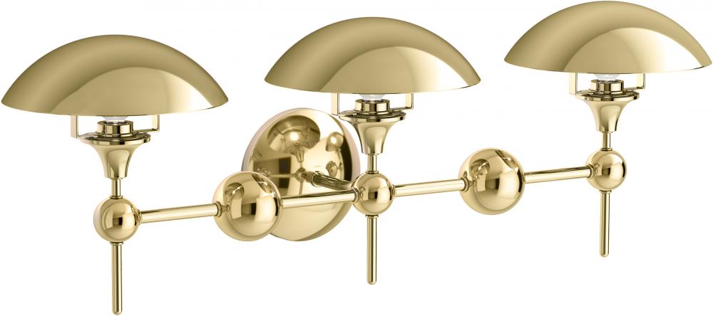 Kohler Lighting 27946-SC03-2PL Wall Light Fixture Traditional - Gold