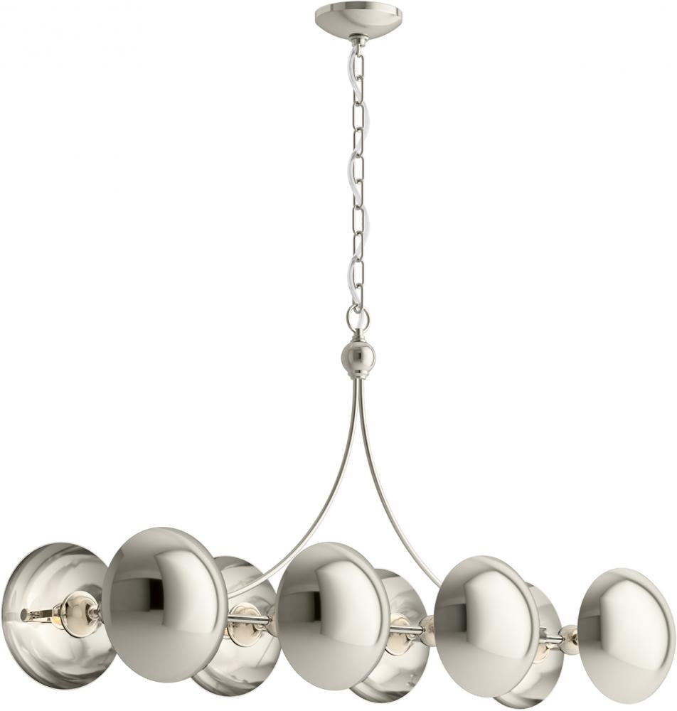 Kohler Lighting 27949-CH08-SNL Chandelier Traditional - Chrome