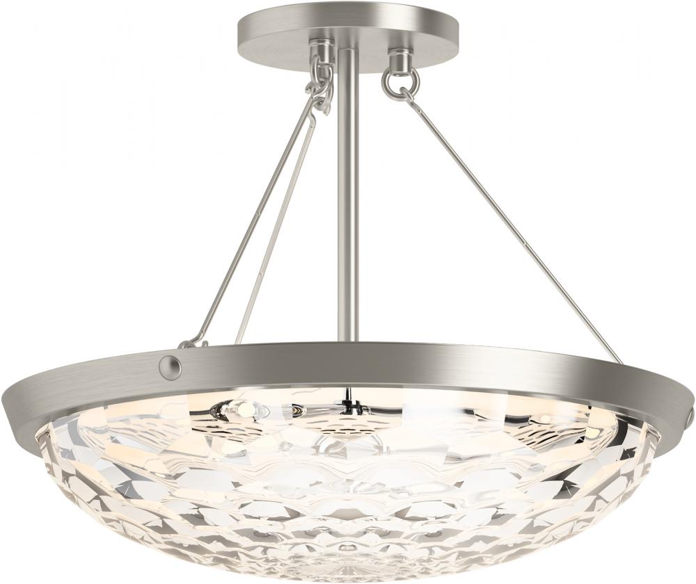 Kohler Lighting 29374-SF03B-BNL Ceiling Light Fixture Traditional - Chrome