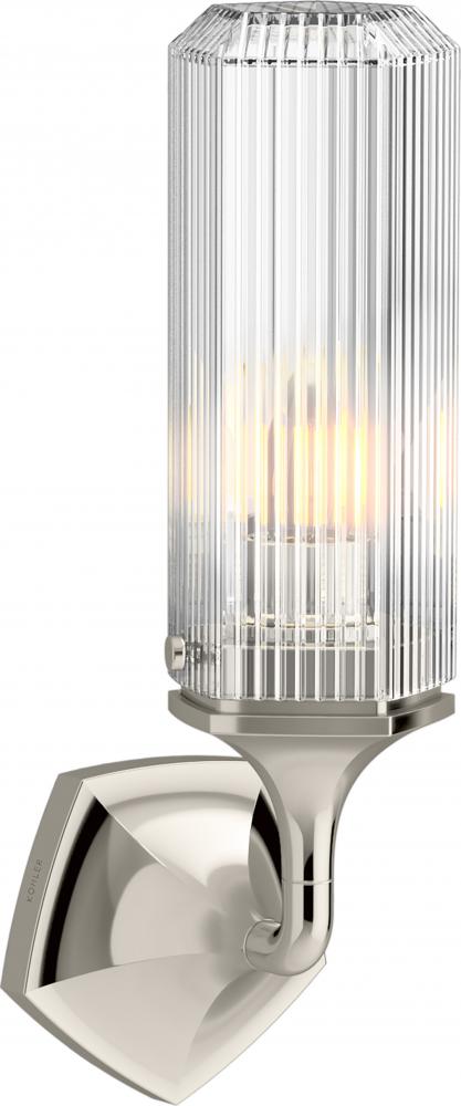 Kohler Lighting 31775-SC01-SNL Wall Light Fixture Traditional - Polished Nickel