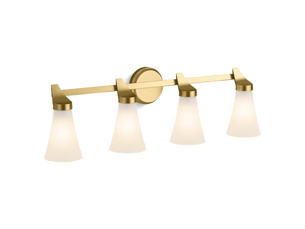 Kohler Lighting 26849-SC04-2GL Wall Light Fixture - Brushed Moderne Brass