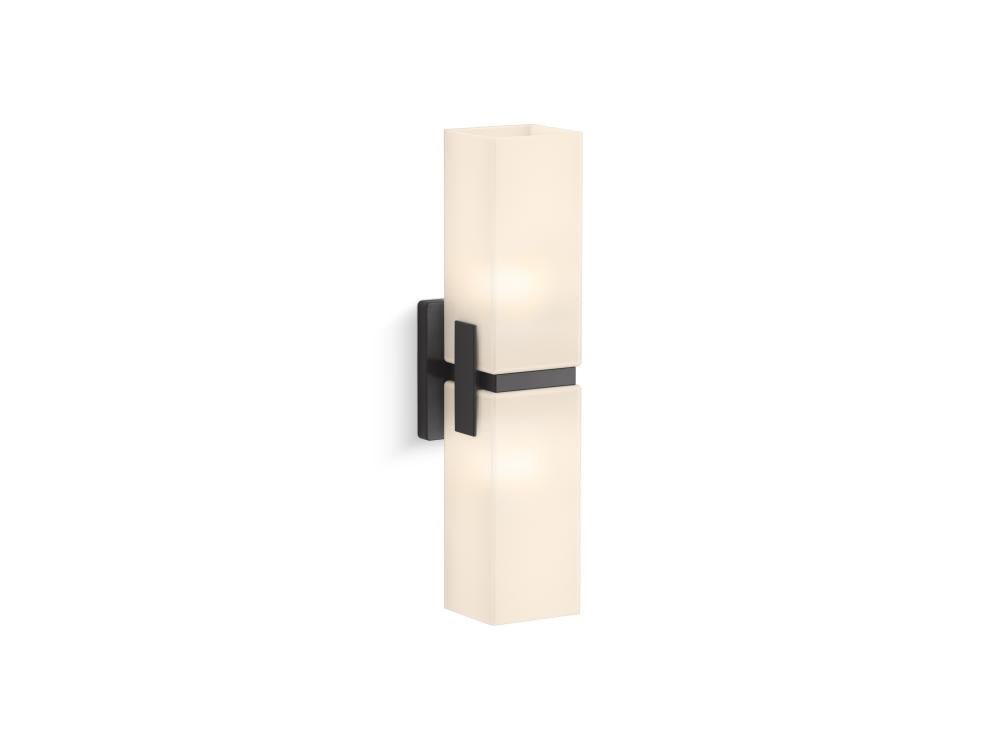 Kohler Lighting 31493-SC02-BLL Wall Light Fixture - Matte Black