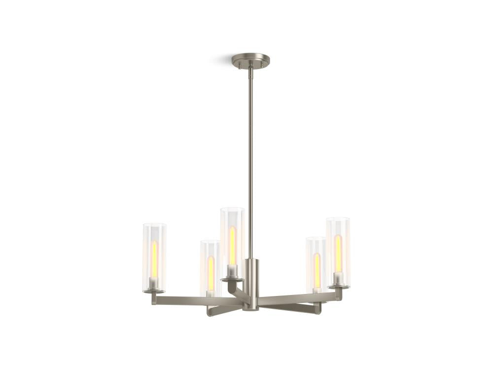 Kohler Lighting 35878-CH05-BNL Chandelier Modern - Brushed Nickel