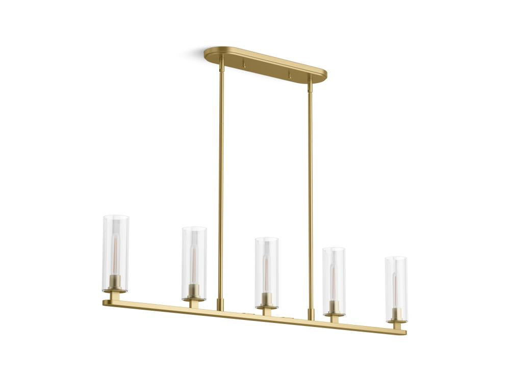 Kohler Lighting 35877-CH05-2GL Chandelier Modern - Brushed Moderne Brass