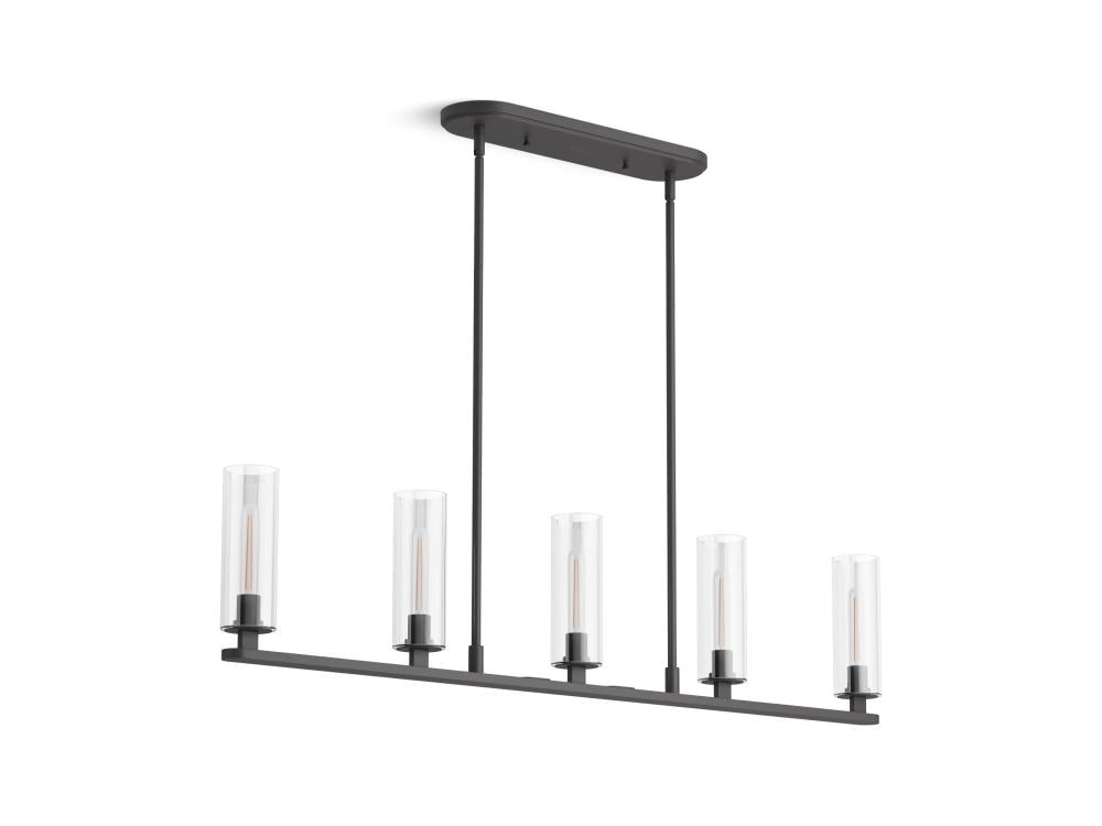 Kohler Lighting 35877-CH05-BLL Chandelier Modern - Matte Black