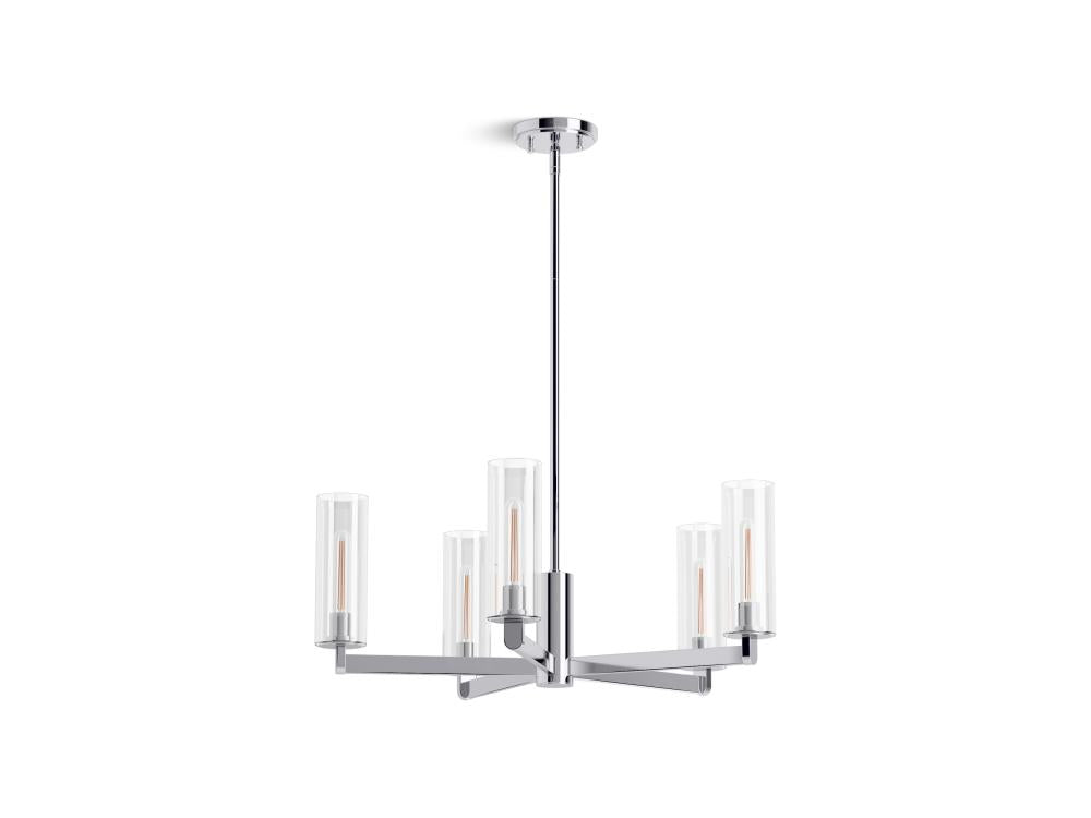 Kohler Lighting 35878-CH05-CPL Chandelier Modern - Polished Chrome