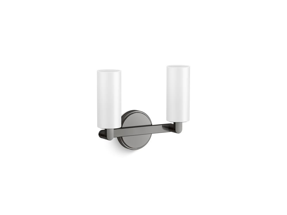 Kohler Lighting 35873-SC02-TTL Wall Light Fixture Modern - Titanium