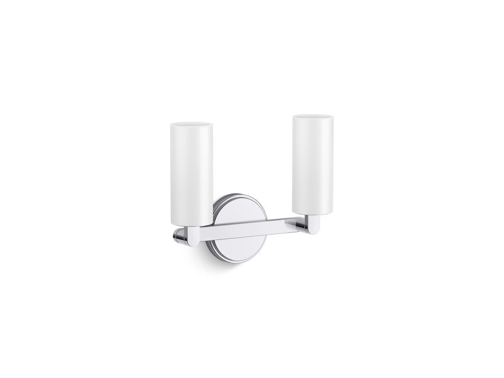 Kohler Lighting 35873-SC02-CPL Wall Light Fixture Modern - Polished Chrome