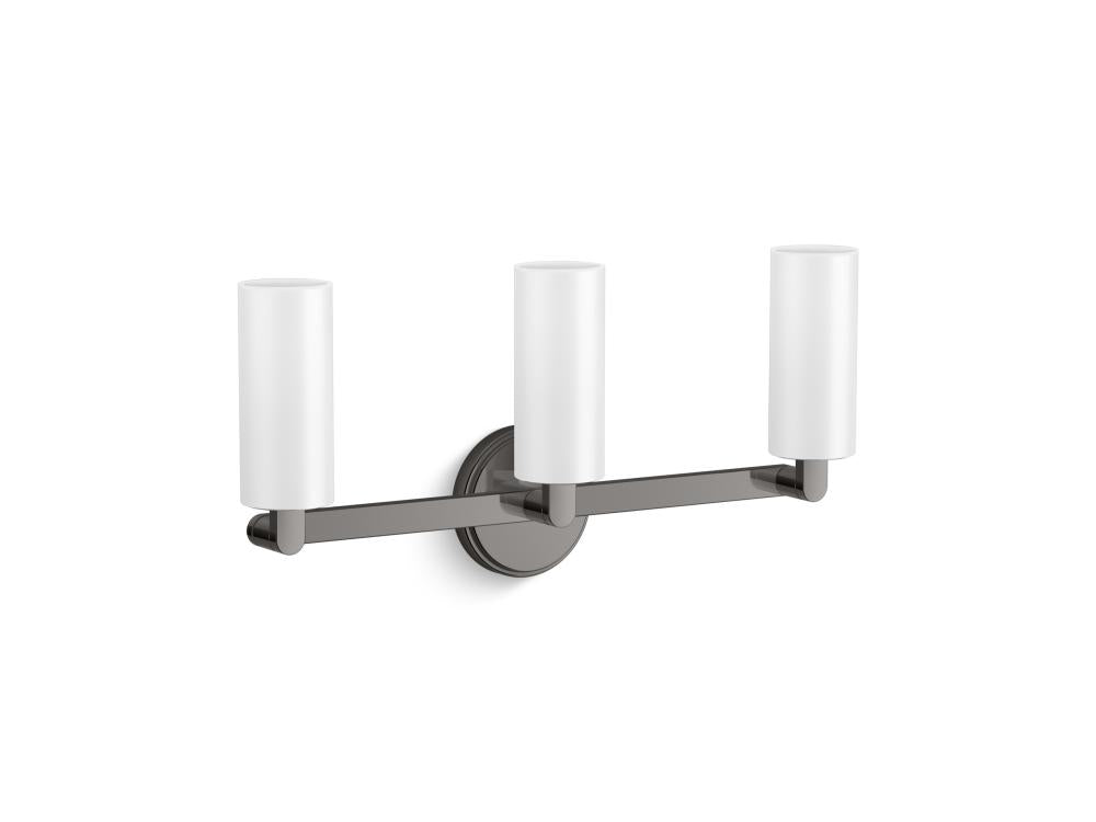 Kohler Lighting 35874-SC03-TTL Exterior|Sconces Modern - Titanium