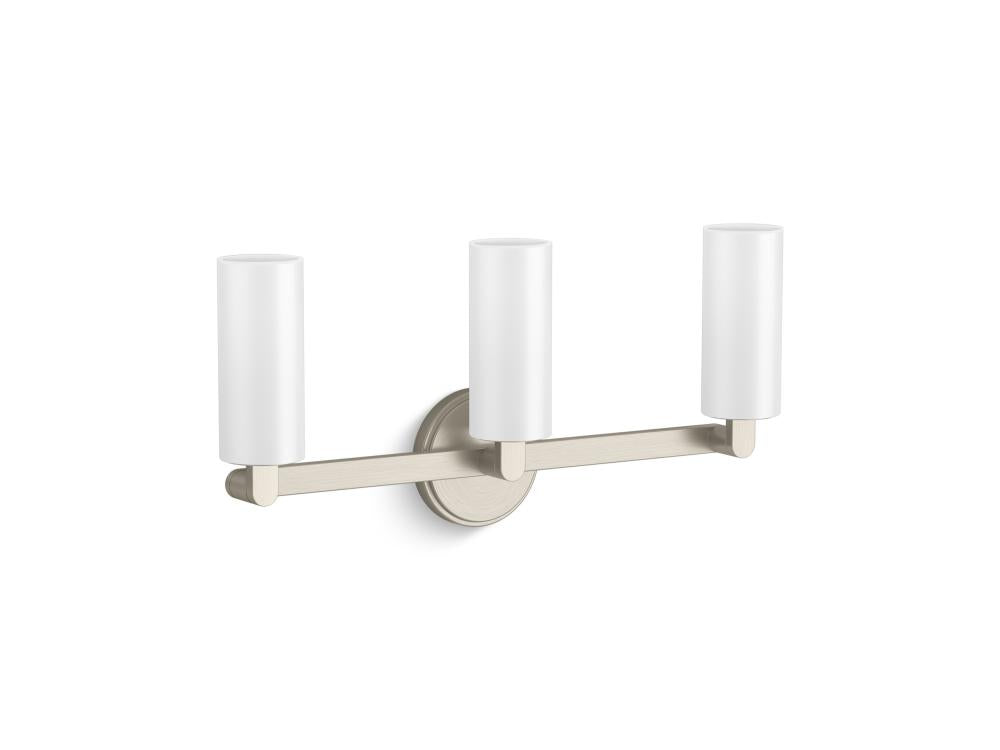 Kohler Lighting 35874-SC03-BNL Exterior|Sconces Modern - Brushed Nickel