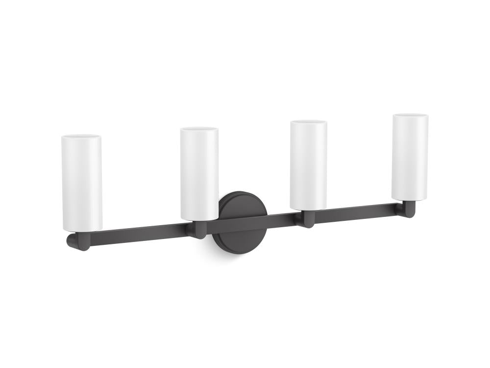 Kohler Lighting 35875-SC04-BLL Exterior|Sconces Modern - Matte Black