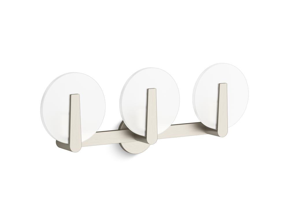 Kohler Lighting 38398-SC03-BNL Wall Light Fixture Contemporary - Brushed Nickel