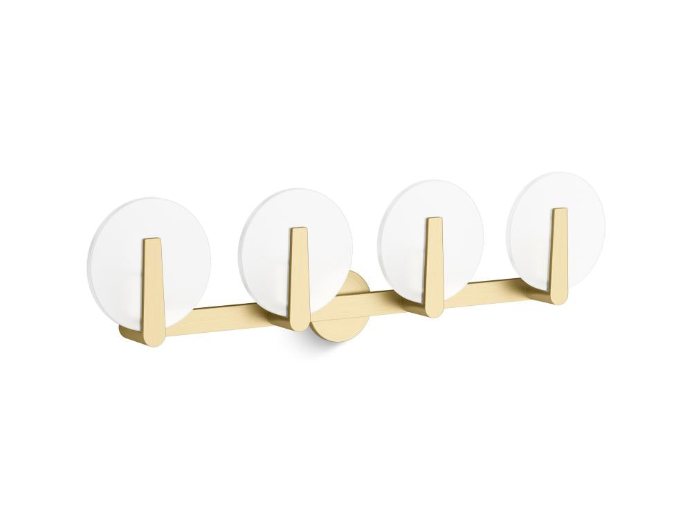 Kohler Lighting 38399-SC04-2GL Wall Light Fixture Contemporary - Brushed Moderne Brass