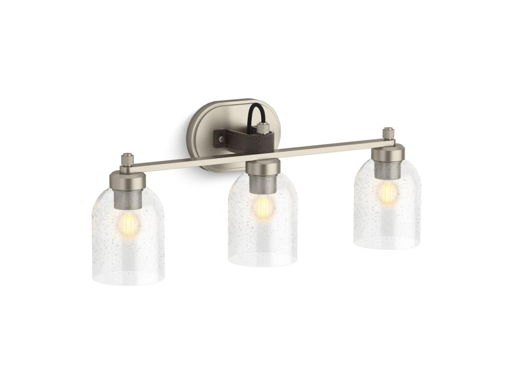 Kohler Lighting 38418-SC03-BNL Bathroom Fixture Modern - Brushed Nickel