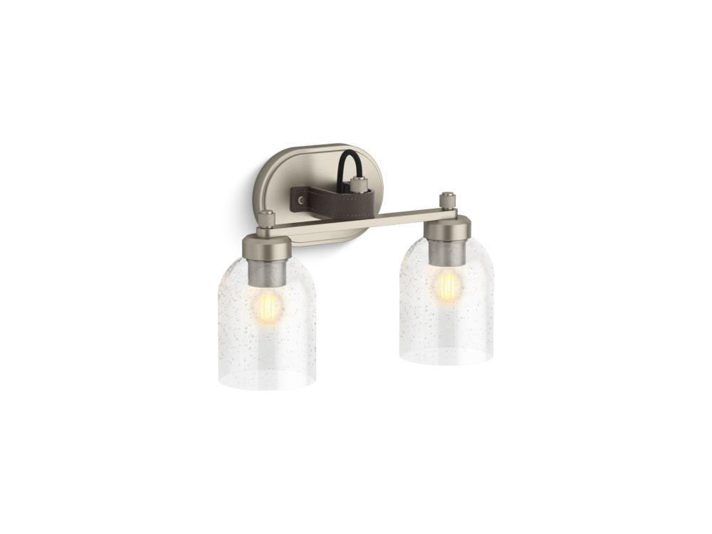 Kohler Lighting 38417-SC02-BNL Bathroom Fixture Modern - Brushed Nickel