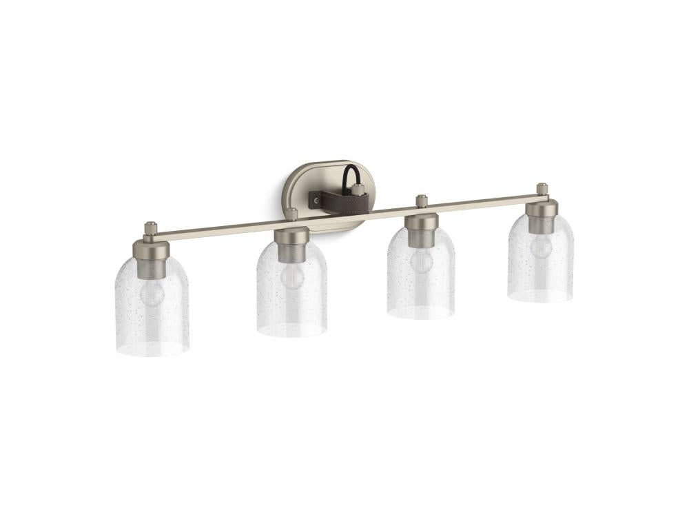 Kohler Lighting 38419-SC04-BNL Bathroom Fixture Modern - Brushed Nickel