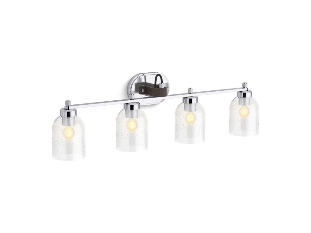 Kohler Lighting 38419-SC04-CPL Bathroom Fixture Modern - Polished Chrome