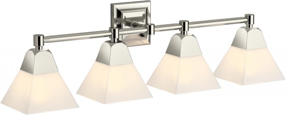 Kohler Lighting 23689-BA04-SNL Bathroom Fixture Transitional - Nickel