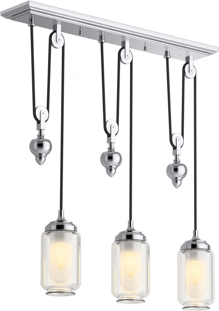 Kohler Lighting 22659-CH03-CPL Chandelier Transitional - Chrome