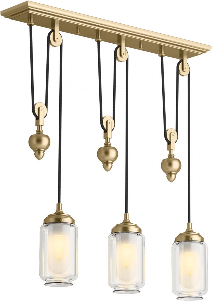 Kohler Lighting 22659-CH03-BGL Chandelier Transitional - Gold