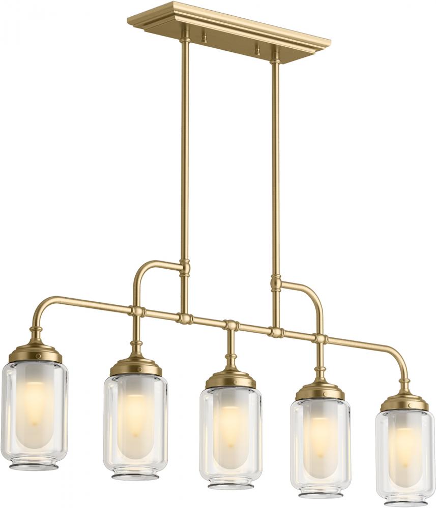 Kohler Lighting 22660-CH05-BGL Chandelier Transitional - Gold