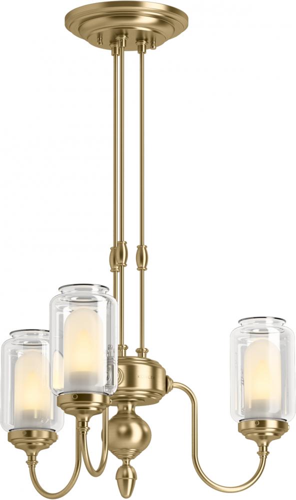 Kohler Lighting 22657-CH03-BGL Chandelier Transitional - Gold