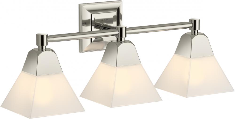 Kohler Lighting 23688-BA03-SNL Bathroom Fixture Transitional - Nickel