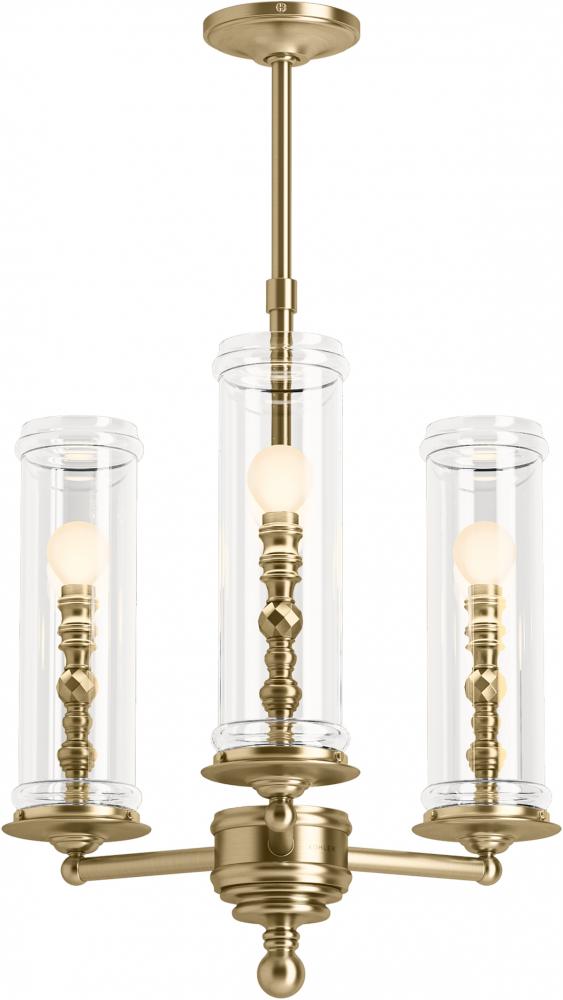 Kohler Lighting 23342-CH03-BGL Chandelier Transitional - Gold