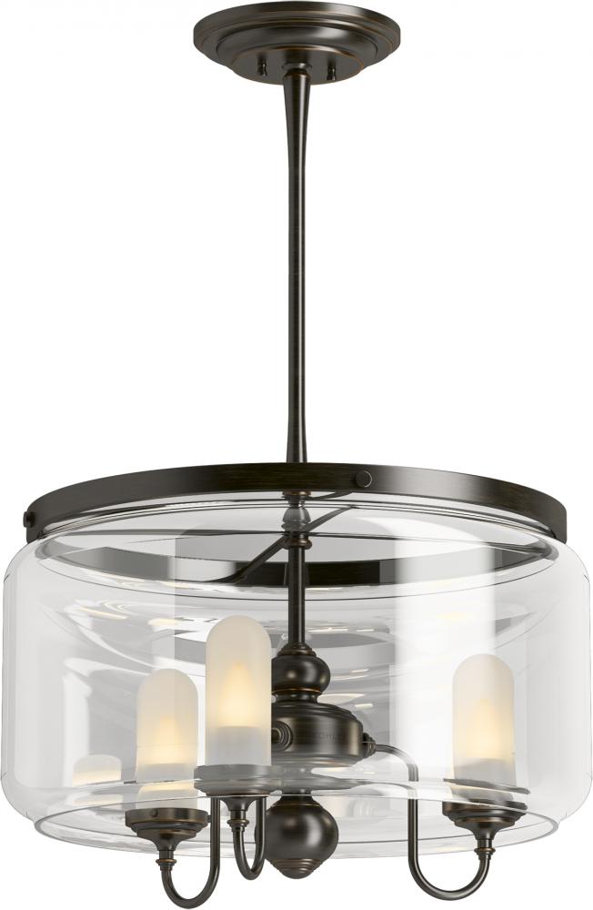 Kohler Lighting 22656-CH03-BZL Chandelier Transitional - Bronze