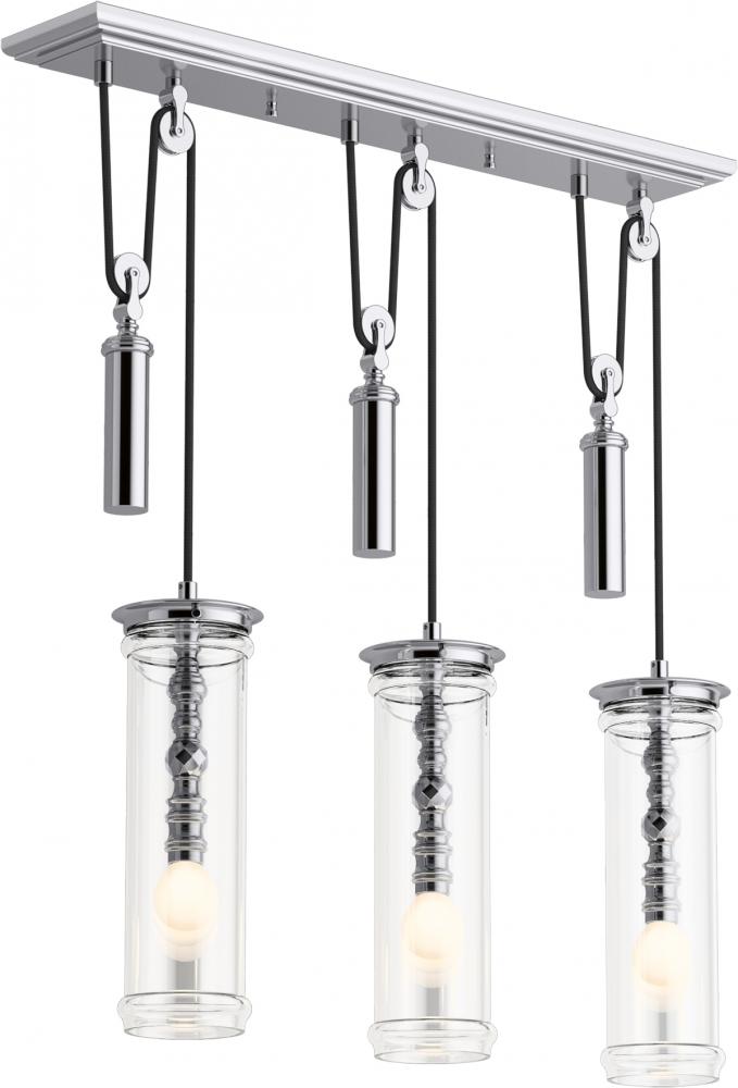 Kohler Lighting 23345-CH03-CPL Chandelier Transitional - Chrome