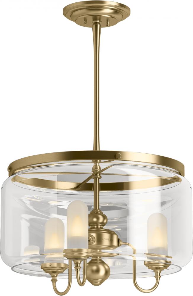 Kohler Lighting 22656-CH03-BGL Chandelier Transitional - Gold