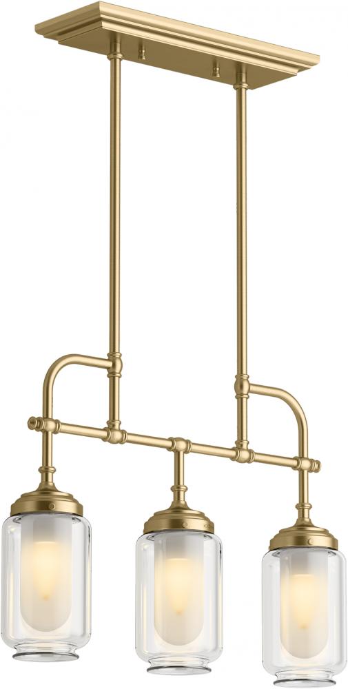 Kohler Lighting 22658-CH03-BGL Chandelier Transitional - Gold