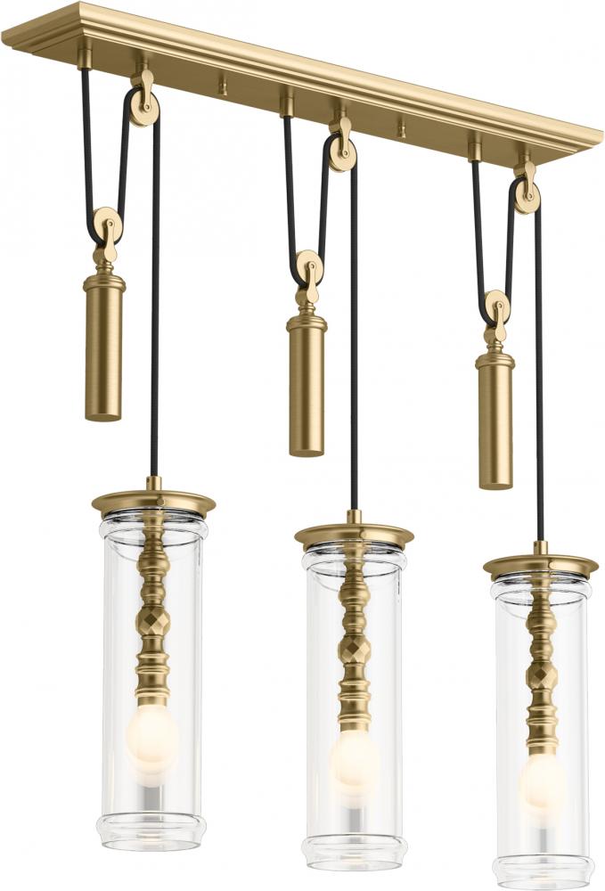 Kohler Lighting 23345-CH03-BGL Chandelier Transitional - Gold